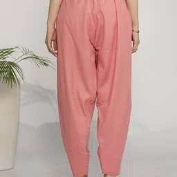 letsdressup Women Cotton Salwar with Elasticated Waistband image 3