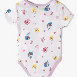 inf frendz Boys Pack of 2 Graphic Print Cotton Bodysuits image 3