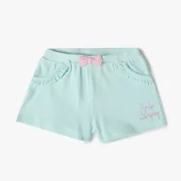 inf frendz Girls Pack of 3 Printed Regular Fit Shorts image 3