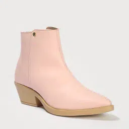 lee cooper Women Ankle-Length Boots with Zipper image 3