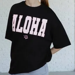 Shein Drop Shoulder Typographic Chest Print Crew Tshirt-picture-49