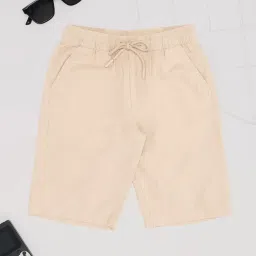 pantaloons junior Boys Regular Fit Flat-Front Shorts image 1