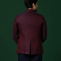 kisah Men Paisley Pattern Regular Fit Blazer image 4