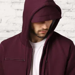 nobero Men 15 Features in 1 Zipper Travel Hoodie image 4