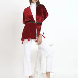 anvi be yourself Women Muffler with Tassels image 4