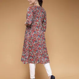 indibelle Women Floral Print Regular Fit Shrug image 4