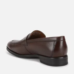 louis philippe Men Patterned Slip-On Shoes image 4
