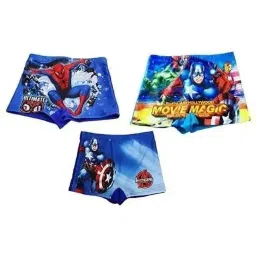 mossmoor Boys Pack of 3 Cartoon Print Briefs image 1