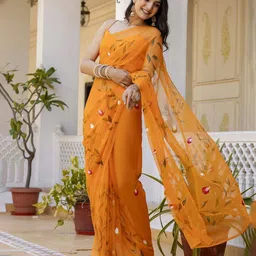 satrani Women Ethnic Wear Saree image 4
