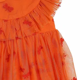 miniklub Embroidered Fit & Flare Dress image 4