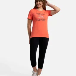 jockey Graphic Print Round-Neck T-shirt image 4