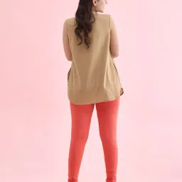 go colors Churidar Leggings with Elasticated Waist image 4