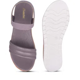 bata Women Open-Toe Wedges with Ankle-Strap image 4