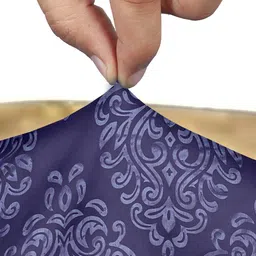 cortina eyelet curtain Pack of 8 Indian Print Chair Covers image 4