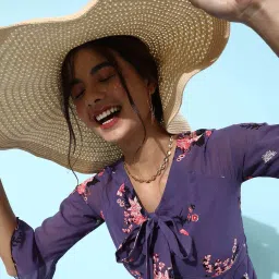 miss chase Floral Print Playsuit image 4