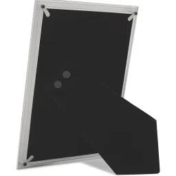 pure home and living Silver-Plated Weaved Metal Photo Frame image 4