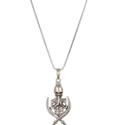 bold by priyaasi Silver-Plated Chain with Pendant image 4