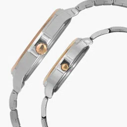 timex TW00PR274 His & Hers Couple Analogue Watch Set image 4