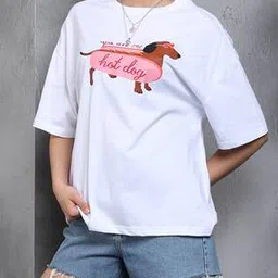 Shein Drop Shoulder Graphic Chest Print Oversized Fit Tshirt-picture-50