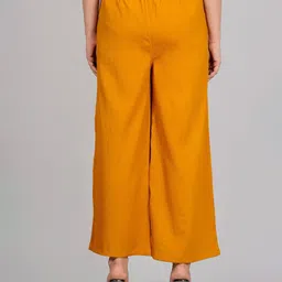 rajputana camisa Women Relaxed Fit Palazzos image 4