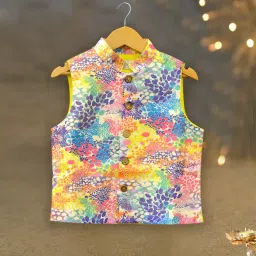 a.t.u.n all things uber nice Boys Printed Kurta Dhotis Set image 4