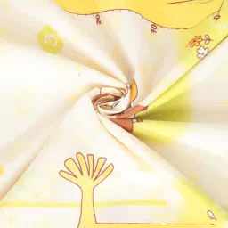 arrabi Animal Print Single Bedsheet with 1 Pillow Cover image 4