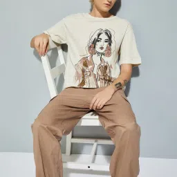 max Women Printed T-Shirt image 4