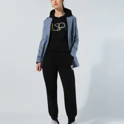u.s. polo assn. Women Embroidered Regular Fit Hoodie image 4