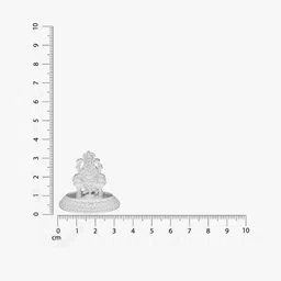 srijagdamba pearls dealer 800 Silver Ganesha Idol image 4