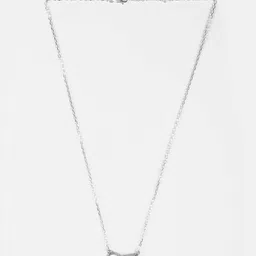 clara 925 Sterling Silver Swiss Zirconia Infinity Necklace image 4