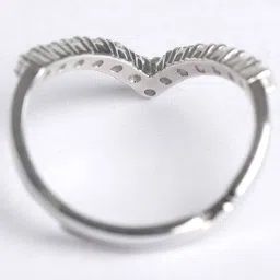 clara 925 Sterling Silver Adjustable Ring image 4