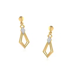 iski uski Stone-Studded Drop Earrings image 4