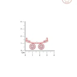 giva Rose Gold-Plated Stone-Studded Mangalsutra image 4