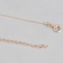 zavya Rose Gold-Plated Sterling Silver Pendant Chain image 4