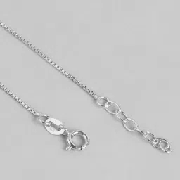zavya Sterling Silver Lotus Beaded Anklet image 4
