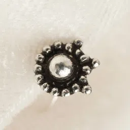 arte Sterling Silver Handicraft Nosepin image 4