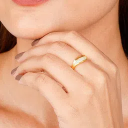 giva Sterling Silver Gold-Plated Bewitching Ring image 4