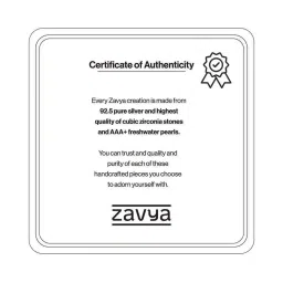 zavya Sterling Silver Om Rakhi image 4