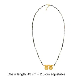 giva Sterling Silver Gold-Plated Menka Mangalsutra image 4