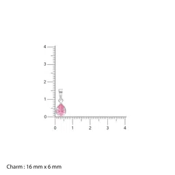 giva Sterling Silver Drop Pendant with Link Chain image 4