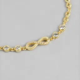 zavya Sterling Silver Gold-Plated Bracelet image 4