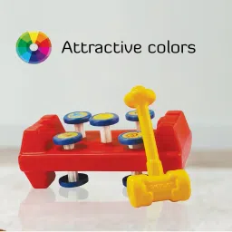 shooting star Pound Peg Plastic Toy with Hammer image 4