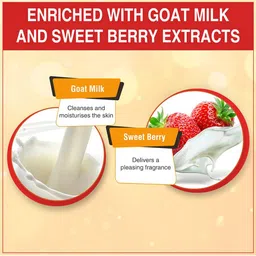 skin cottage Moisturizing Sweet Berry & Milk Body Bath image 4