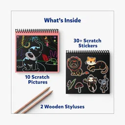 skillmatics Magical Scratch Art Animal Book image 5