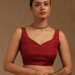 soch Womens Multicolour Crepe Floral Print Saree  image 4