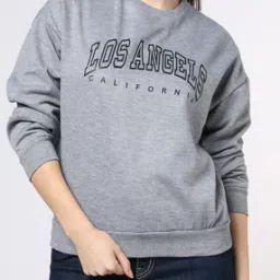 Shein Drop Shoulder Typographic Chest Print Crew Sweatshirt-picture-23