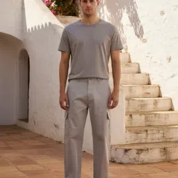 Shein Ankle Length Fly With Button Closure Low Rise Cargo Pants image 4