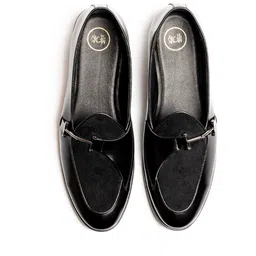monkstory Men Slip-On Shoes with Metal Accent image 4