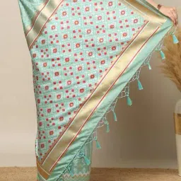 indie picks Banarsi Brocade Artsilk Traditional Saree image 4