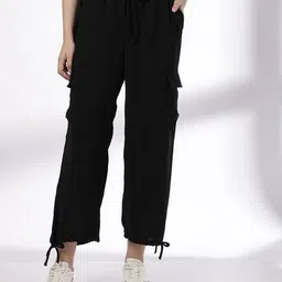 rio Women Relaxed Fit Cargo Pants image 4